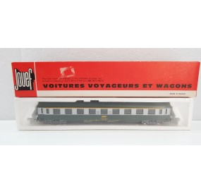 JOUEF VOITURE UIC VERTE 160 1 CL A9- NEUF SOUS BLISTER EN BOITE ROUGE 5291 HO