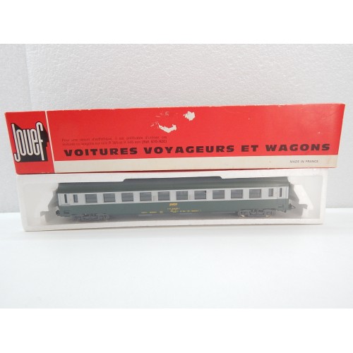 JOUEF VOITURE UIC VERTE 160 2 CL b 10- NEUF SOUS BLISTER EN BOITE ROUGE 4692 HO