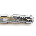 R 16915 JOUEF CHASSIS NOIR + CARTER INFERIEUR MOTRICE BUDD AVEC FILS HO