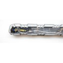 R 16918 JOUEF CHASSIS NOIR + CARTER INFERIEUR FAUSSE MOTRICE BUDD HO