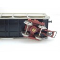 JOUEF WAGON JOUEF STVA GRIS + 6 VOITURES MODERNE HO EN BON ETAT SANS BOITE