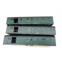 REF 16928 JOUEF LOTS DE 3 CAISSE DE FOURGON DqD2 HO POUR PIECES HO
