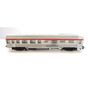 JOUEF VOITURE VOYAGEUR MIXTE FOURGON TEE A8 HO BOGIE NOIR SANS BOITE
