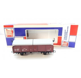 REF 6220 - JOUEF TOMBEREAU UIC SNCF EUROPE TOIT COULISSANT METAL EN BOITE BBR HO