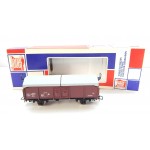 REF 6220 - JOUEF TOMBEREAU UIC SNCF EUROPE TOIT COULISSANT METAL EN BOITE BBR HO