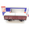 REF 6220 - JOUEF TOMBEREAU UIC SNCF EUROPE TOIT COULISSANT METAL EN BOITE BBR HO