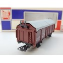 REF 6220 - JOUEF TOMBEREAU UIC SNCF EUROPE TOIT COULISSANT METAL EN BOITE BBR HO