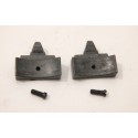 FLEISCHMANN 2 VERROUE DE BOGIE EN METAL AVEC VIS DE LOCOMOTIVE CC 68001 HO
