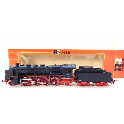 1345 - RIVAROSSI LOCOMOTIVE VAPEUR 39.127 DB ETAT NEUVE EN BOITE HO