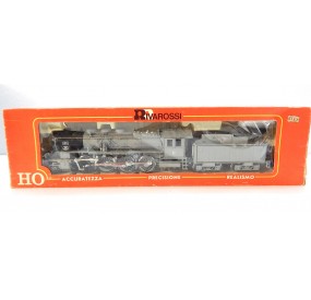 1347 - RIVAROSSI LOCOMOTIVE VAPEUR P 10 - 1845 GRISE ETAT NEUVE EN BOITE HO