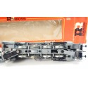 1347 - RIVAROSSI LOCOMOTIVE VAPEUR P 10 - 1845 GRISE ETAT NEUVE EN BOITE HO