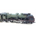 REF 1341 RIVAROSSI LOCOMOTIVE VAPEUR CALAIS 231 E 22 VERTE ET NOIR HO + BOITE