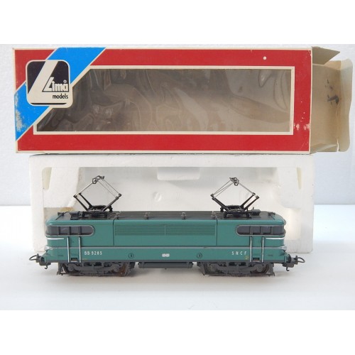 REF 208166 L LIMA LOCOMOTIVE BB 9283 VERTE TRES BON ETAT EN BOITE HO