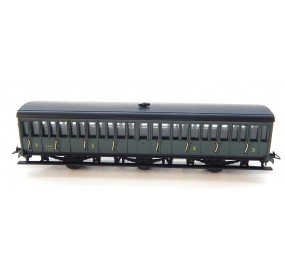 MMM VOITURE 3 ESSIEUX 3 cl 57521 SNCF EN BON ETAT SANS BOITE HO
