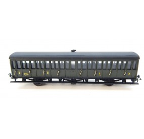 MMM VOITURE 3 ESSIEUX 2 cl 53369 SNCF EN BON ETAT SANS BOITE HO