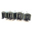 MMM LOT 4 VOITURES VOYAGEUR USI 2 CL VERTE HO SANS BOITE