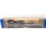 ROCO CAMION ELEFAN REMORQUE PLATEAU EN BOITE REF 1406 HO