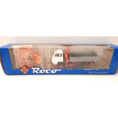 ROCO CAMION BENNE CHASSE NEIGE EN BOITE REF 1651 HO