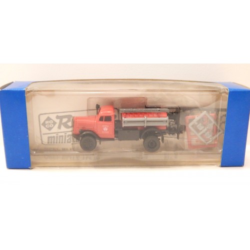 ROCO CAMION DE POMPIER OPEL NEUVE EN BOITE REF 1317 HO