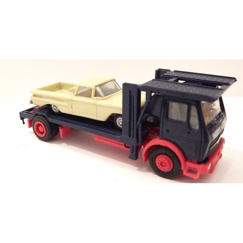 WIKING CAMION PORTE VOITURE + VOITURE EKO HO SANS BOITE