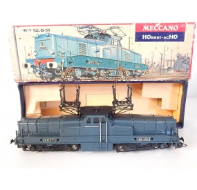 HORNBY LOCOMOTIVE BB 12061 BLEU SUPERBE ETAT EN BOITE REF 6390
