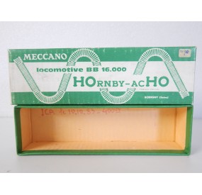 HORNBY BOITE VIDE 638 DE LOCOMOTIVE BB 16009 HO