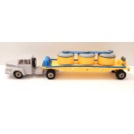 NOREV CAMION UNIC REMORQUE CITERNE A CIMENT HO SANS BOITE