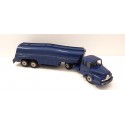 NOREV CAMION UNIC REMORQUE CITERNE BLEU HO SANS BOITE