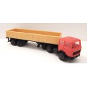 MARQUE LIMA CAMION REMORQUE BENNE HO SANS BOITE