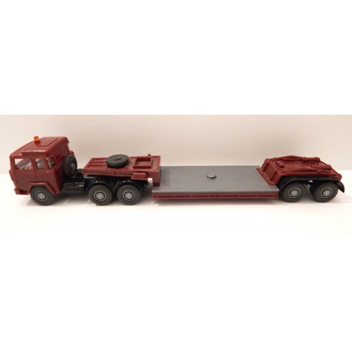 WIKING CAMION PLATEAU MARRON HO SANS BOITE