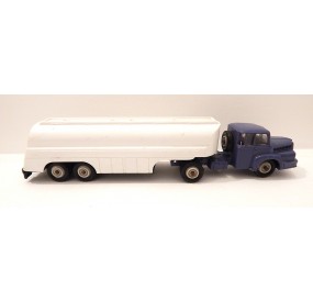 NOREV CAMION UNIC REMORQUE CITERNE BLANC HO SANS BOITE