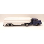 NOREV CAMION UNIC REMORQUE CITERNE BLANC HO SANS BOITE
