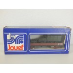 Réf 6601 - JOUEF WAGONS PLAT A BOGIES JEEP WILLYS + CAMION HO EN BOITE BBR