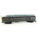 736 HORNBY VOITURE BANLIEUE 1 CL EN BOITE VERTE HO