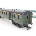 736 HORNBY VOITURE BANLIEUE 1 CL EN BOITE VERTE HO
