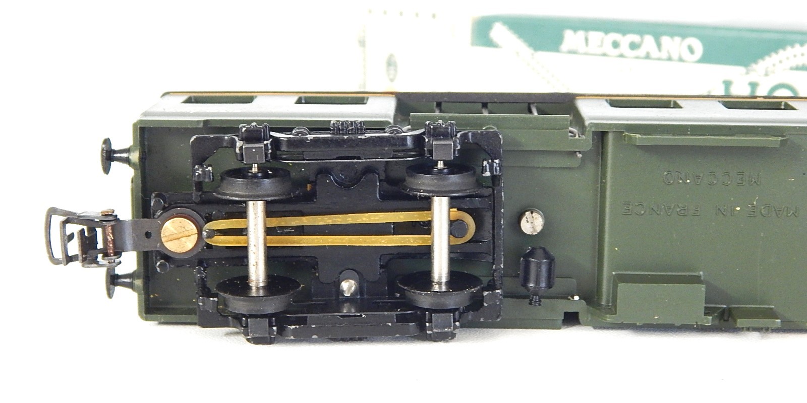736 HORNBY VOITURE BANLIEUE 1 CL EN BOITE VERTE HO - CC2RAILS.COM