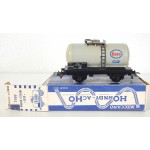 REF 7100 HORNBY WAGON CITERNE ESSO GRIS EN BOITE BLEU