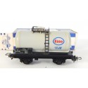REF 7100 HORNBY WAGON CITERNE ESSO GRIS EN BOITE BLEU
