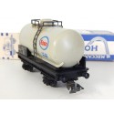 REF 7100 HORNBY WAGON CITERNE ESSO GRIS EN BOITE BLEU