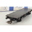 REF 7170 HORNBY WAGON PLATEAU A RANCHER EN BOITE BLEU HO