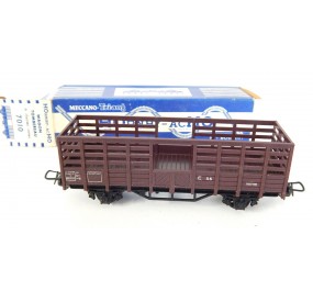 REF 7010 HORNBY WAGON TOMBEREAU A CLAIRES VOIES EN BOITE BLEU
