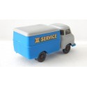 WIKING VEHICULE FOURGON SERVICES BLEU ET GRIS HO SANS BOITE