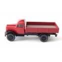 WIKING VEHICULE CAMION BENNE MARRON ET NOIR SANS BOITE