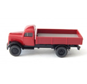 WIKING VEHICULE CAMION BENNE MARRON ET NOIR SANS BOITE