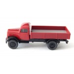 WIKING VEHICULE CAMION BENNE MARRON ET NOIR SANS BOITE