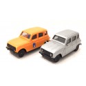 HERPA VEHICULE 2 RENAULT 4 L HO SANS BOITE