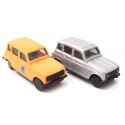 HERPA VEHICULE 2 RENAULT 4 L HO SANS BOITE