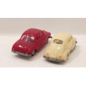 HERPA VEHICULE 2 RENAULT DAUPHINE HO SANS BOITE