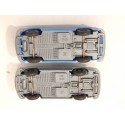 WIKING 2 VEHICULES VW 1600 BLEU ET GRIS HO SANS BOITE