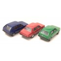 WIKING + HERPA 3 VEHICULES VW GOLF ET JETTA HO SANS BOITE